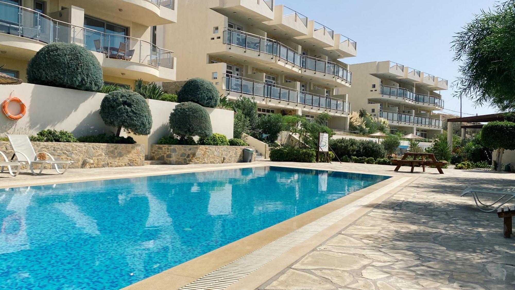 Lagada Resort Makrýgialos Eksteriør bilde