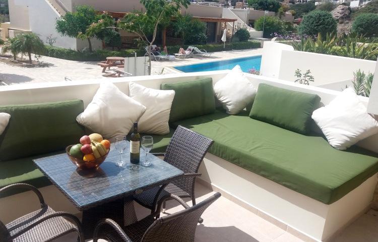 Lagada Resort Makrýgialos Eksteriør bilde